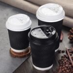 200ML Ripple Cup (Avl in Black &  Brown only)